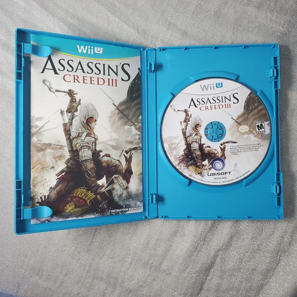 Assassins Creed III Video Game for Nintendo Wii U‎ Rated Mature 17